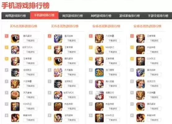 今日最火的游戏排行榜-游戏排行榜：热门推荐