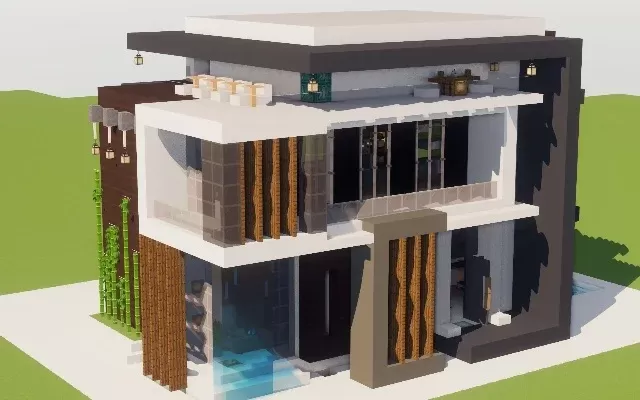 mc别墅建筑设计图-现代美学空间叙事